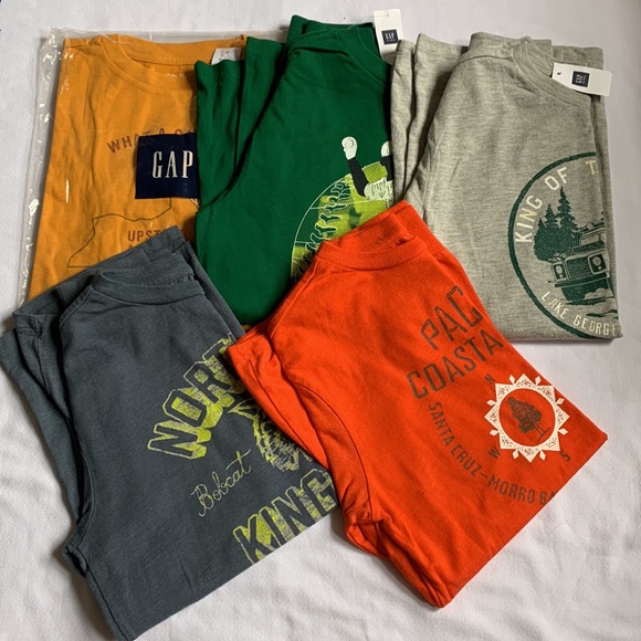 Gap Kids LS Shirts x 5